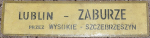 Lublin - Zaburze