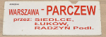 Warszawa - Parczew